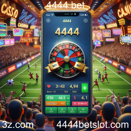 Apostas Ao Vivo: A Nova Fronteira do Jogo no 4444 Bet